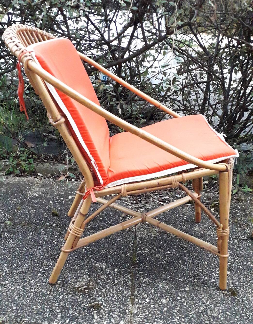 Rattan chair or armchair