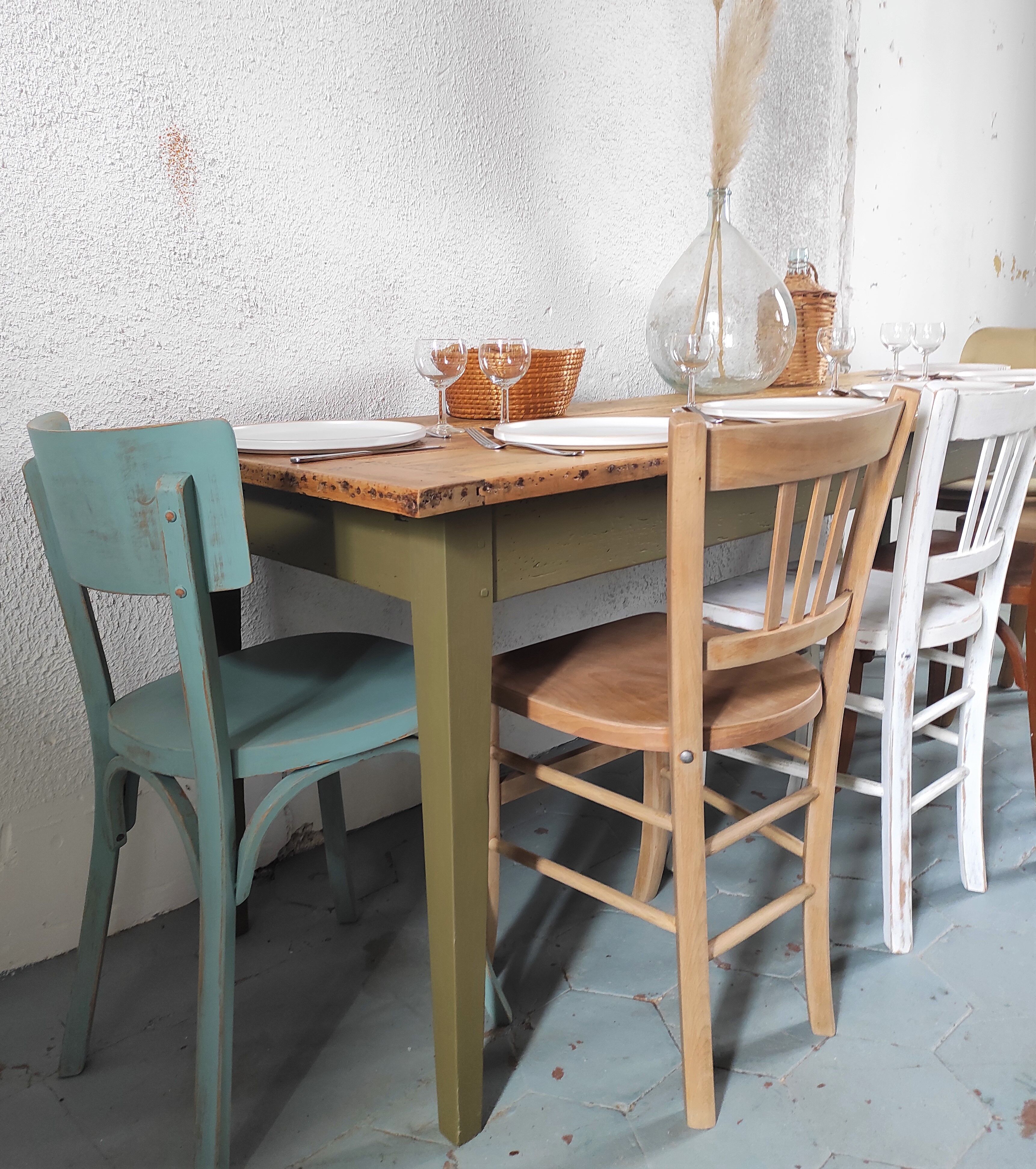 Table de ferme 210cm