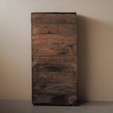 Antique mountain wardrobe in solid oak – 19th century