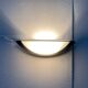 Postmodern German wall lamps from the space age by Glashütte Limburg, set of 2
