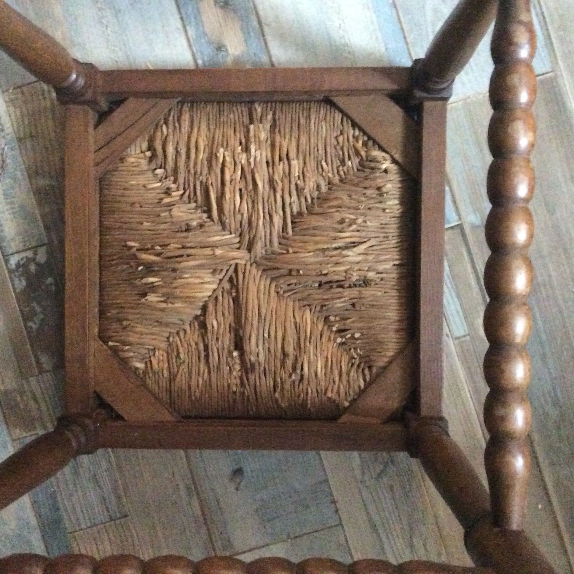 Mulched and vintage turned wood from the 60s and 70s