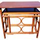Bureau en bambou et rotin