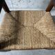 Fauteuil en bois et paille pour enfant