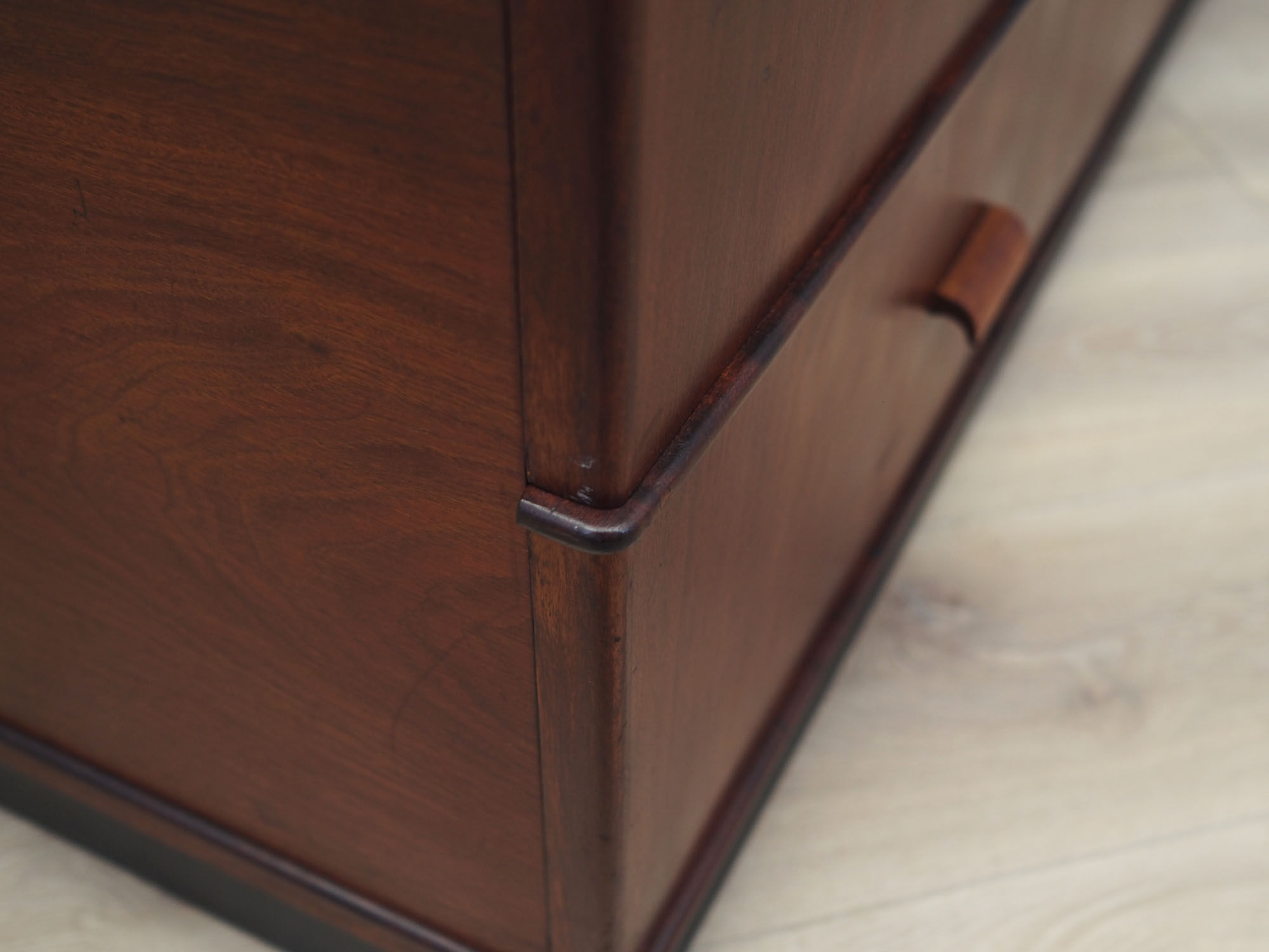 Mahogany wardrobe, Danish design, 1970s, production: Denmark