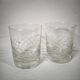 Paire de verres à whisky en cristal