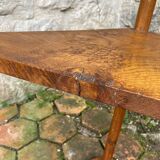 Étagère d’angle en bois massif