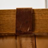 Hungarian leather sofa set by Ipoly Furniture Factory, set of 2.