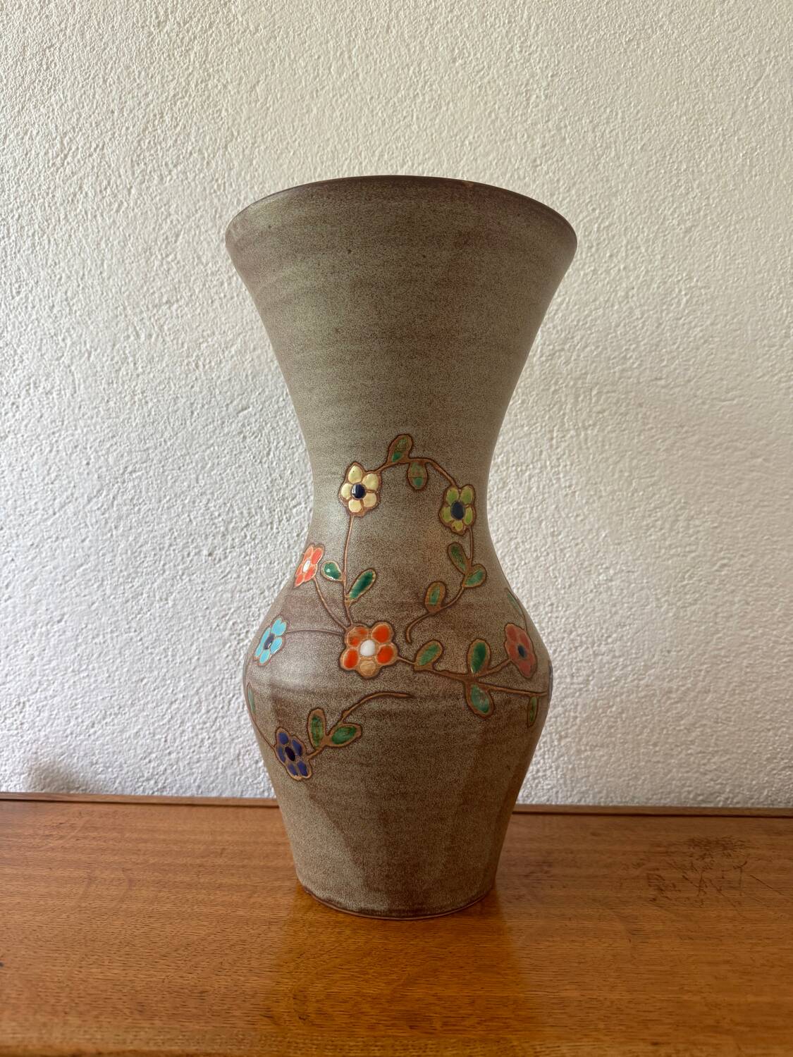 Vallauris MC Treinen ceramic vase from the 60s