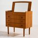 Restored oak dressing table