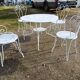 1900 wrought iron garden furniture