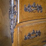 Marquetry chest of drawers
