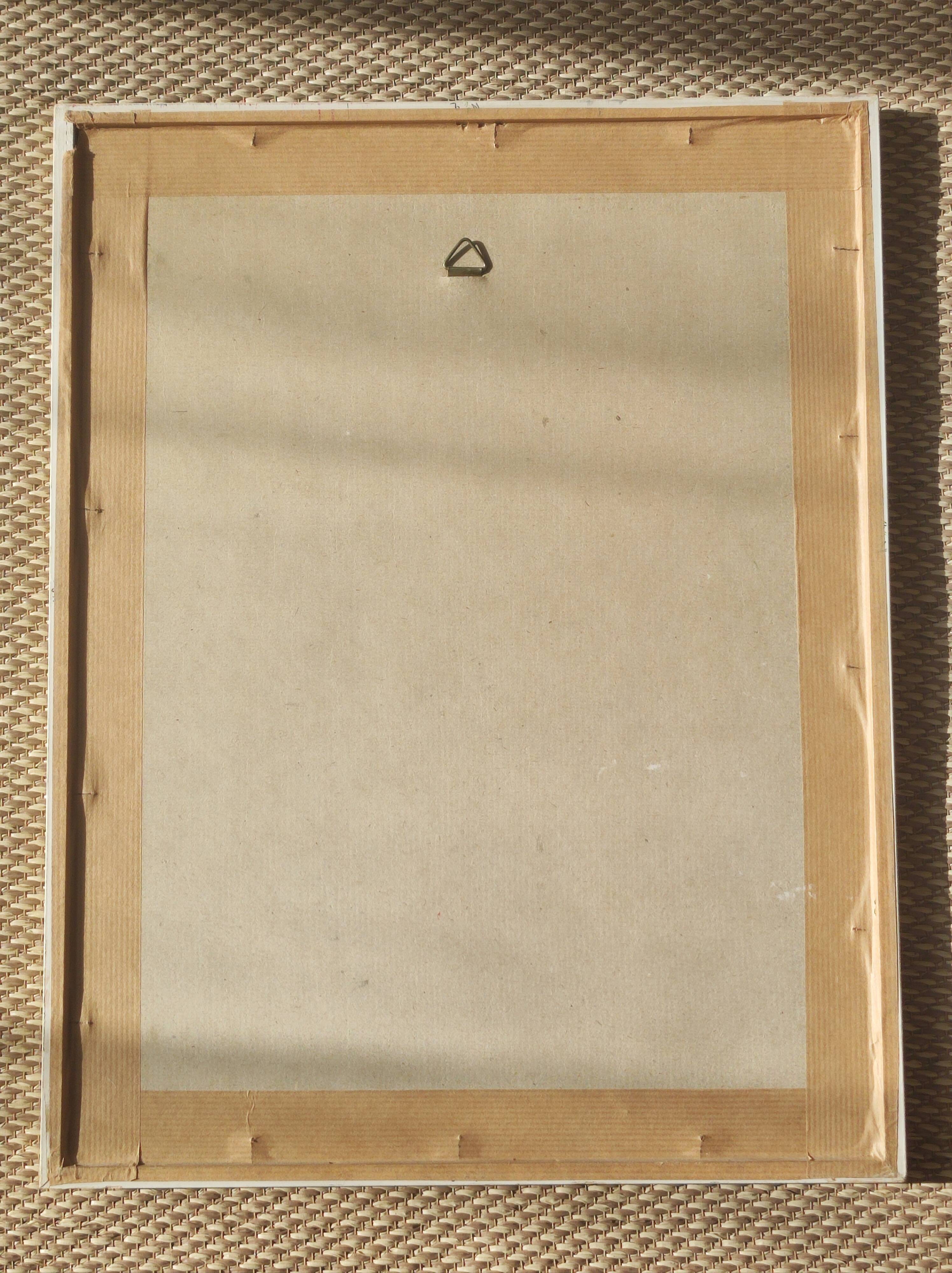 Mexican painting on amate paper