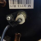 Sampa Helios lamp in red glass