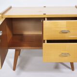 Mini Sideboard with Inlays Cabinet 1960s
