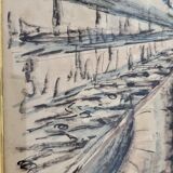 Painting ink and watercolor - jean crozes