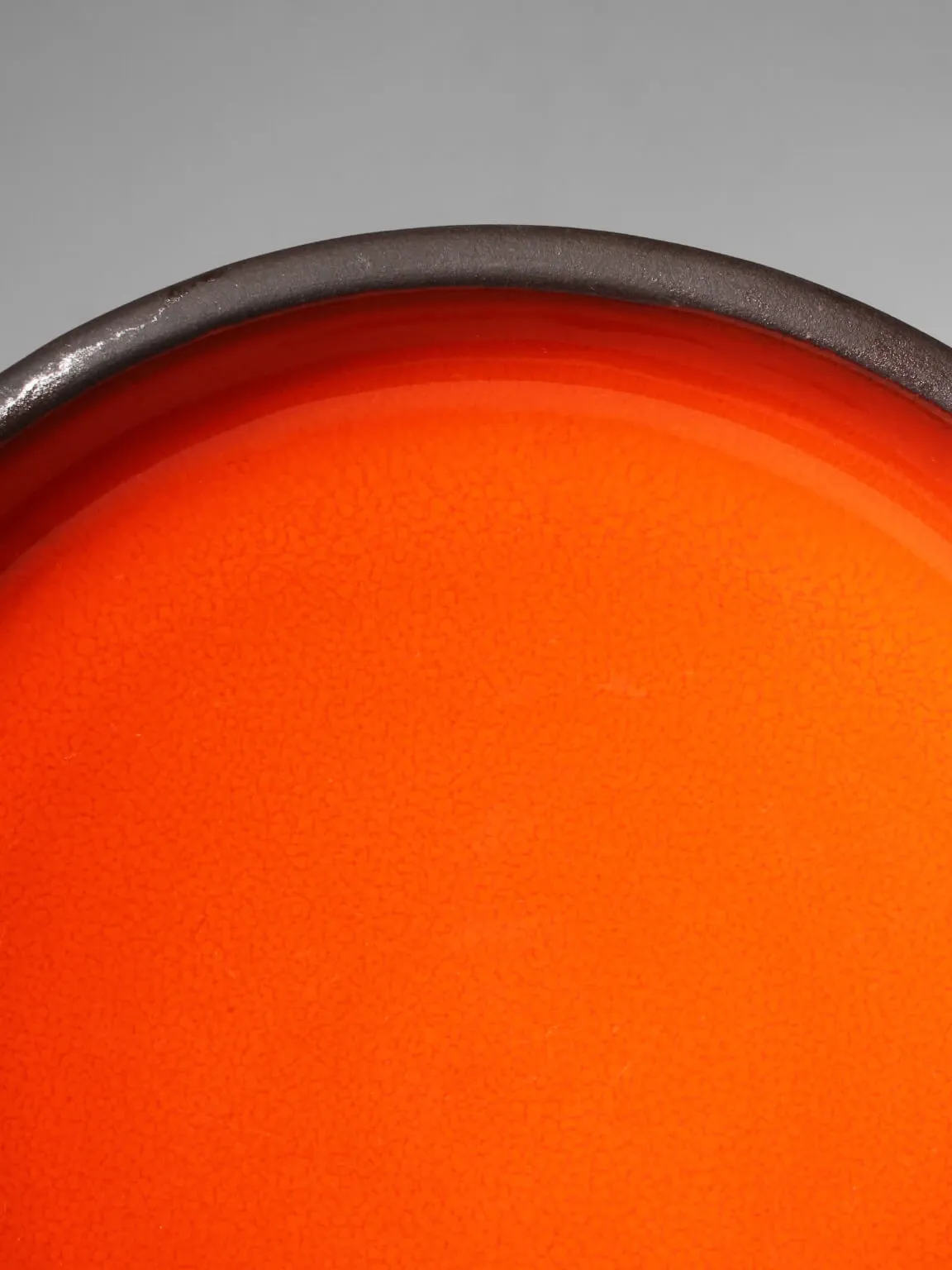Danish Studio Geometric Red Bowl From Frank Keramik, 1960s