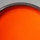 Danish Studio Geometric Red Bowl From Frank Keramik, 1960s