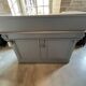 Wood and marble bar