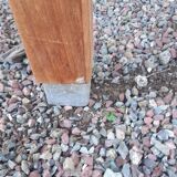 Vintage wooden formica kitchen table
