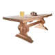 Monastery table in aeorogumed oak