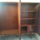Rosewood wardrobe with lacquered marquetry
