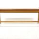 Scandinavian teak and oak bench, Sweden, 1960