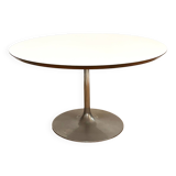 70s round tulip dining table