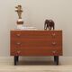 Teak chest of drawers, Scandinavian design, 1970s, manufacture: ÆJM Møbler