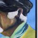 Original Swedish modernist oil on panel "Portrait of a Fisherman" by Tornquist - Framed
