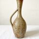 Vase carafe en grès pyrité vintage