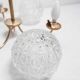 Brass ceiling and glass 3 balls 1960