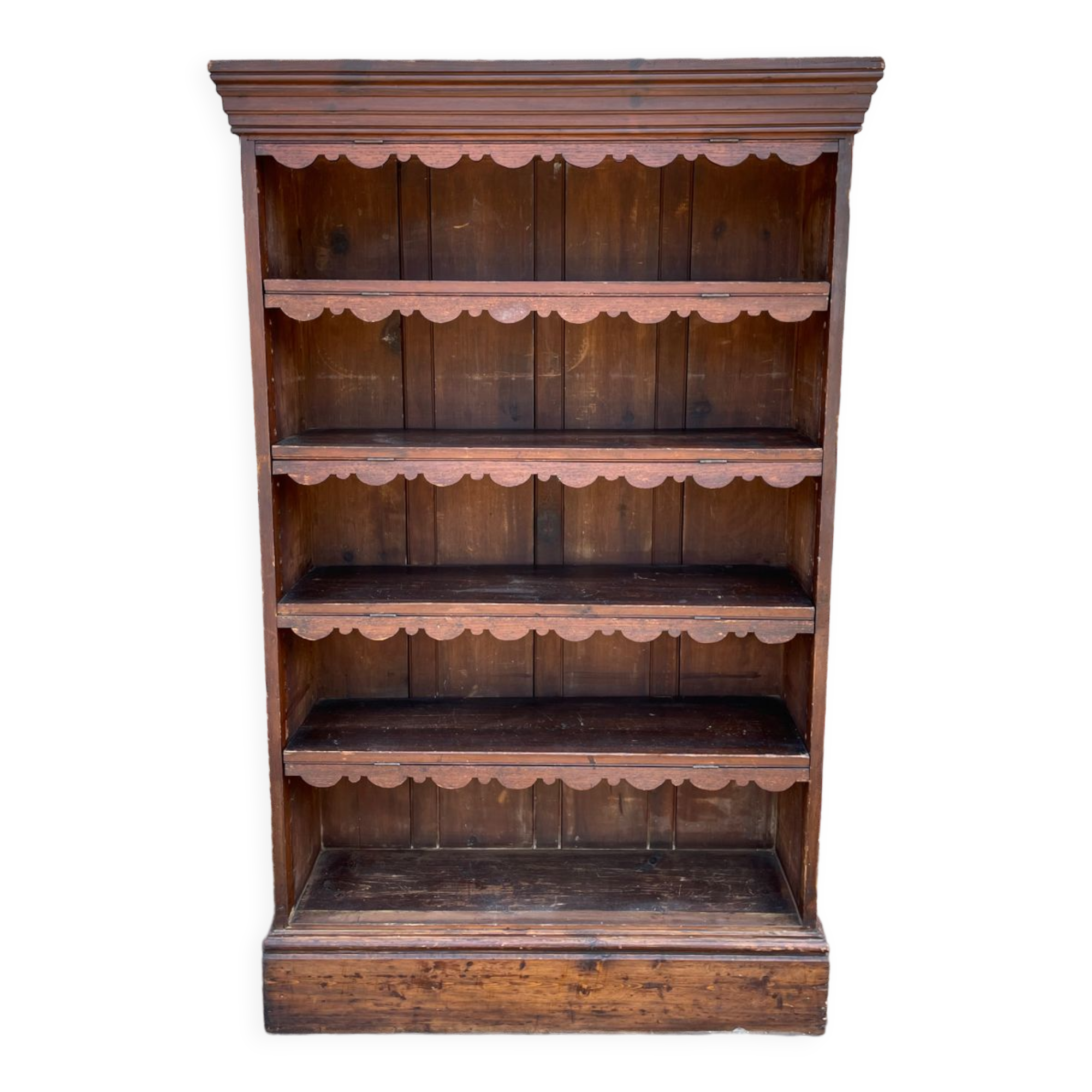 Wooden english bookcase