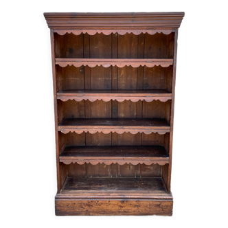 Wooden english bookcase