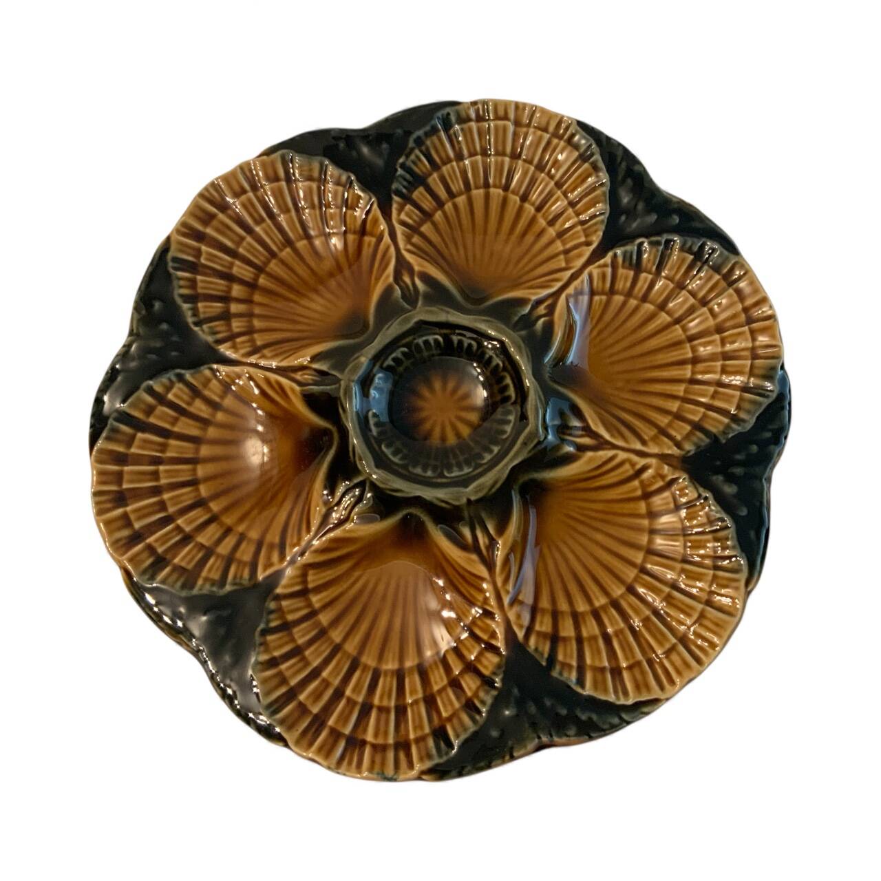 Oyster/shellfish plates Sarreguemines