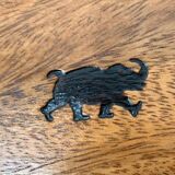 Teak bowl from the mid-century, 1960s.