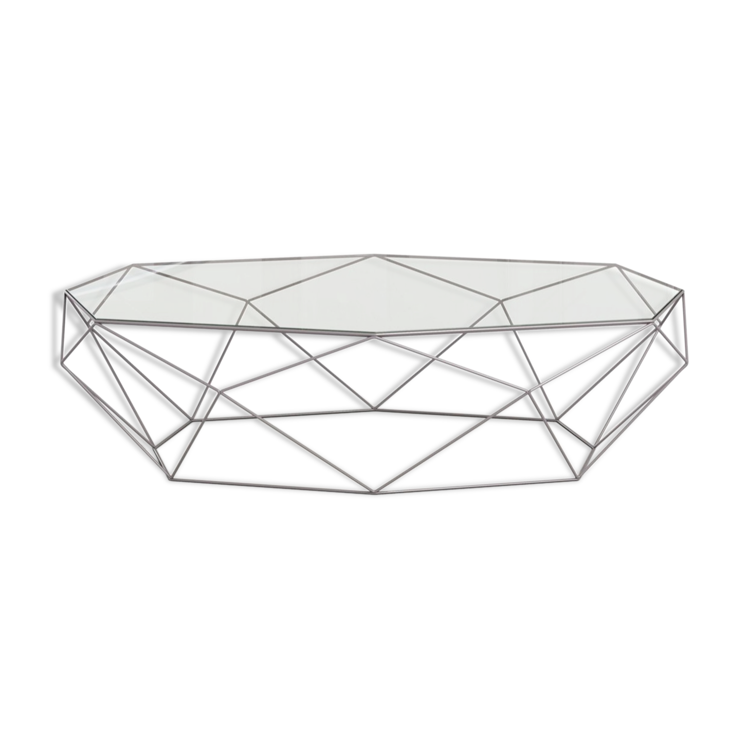 Table basse precious taupe Roche Bobois