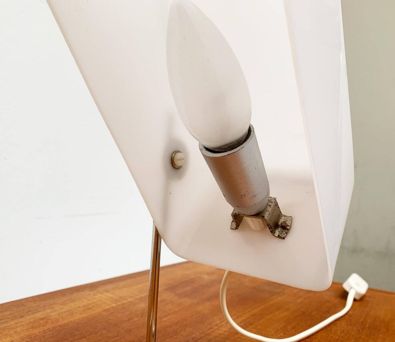 Swiss mid-century table lamp Temde space