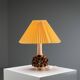 Ceramic decorated table lamp