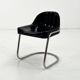 Orix Black Chair by Vittorio Parigi and Nani Prina for Molteni, 1970
