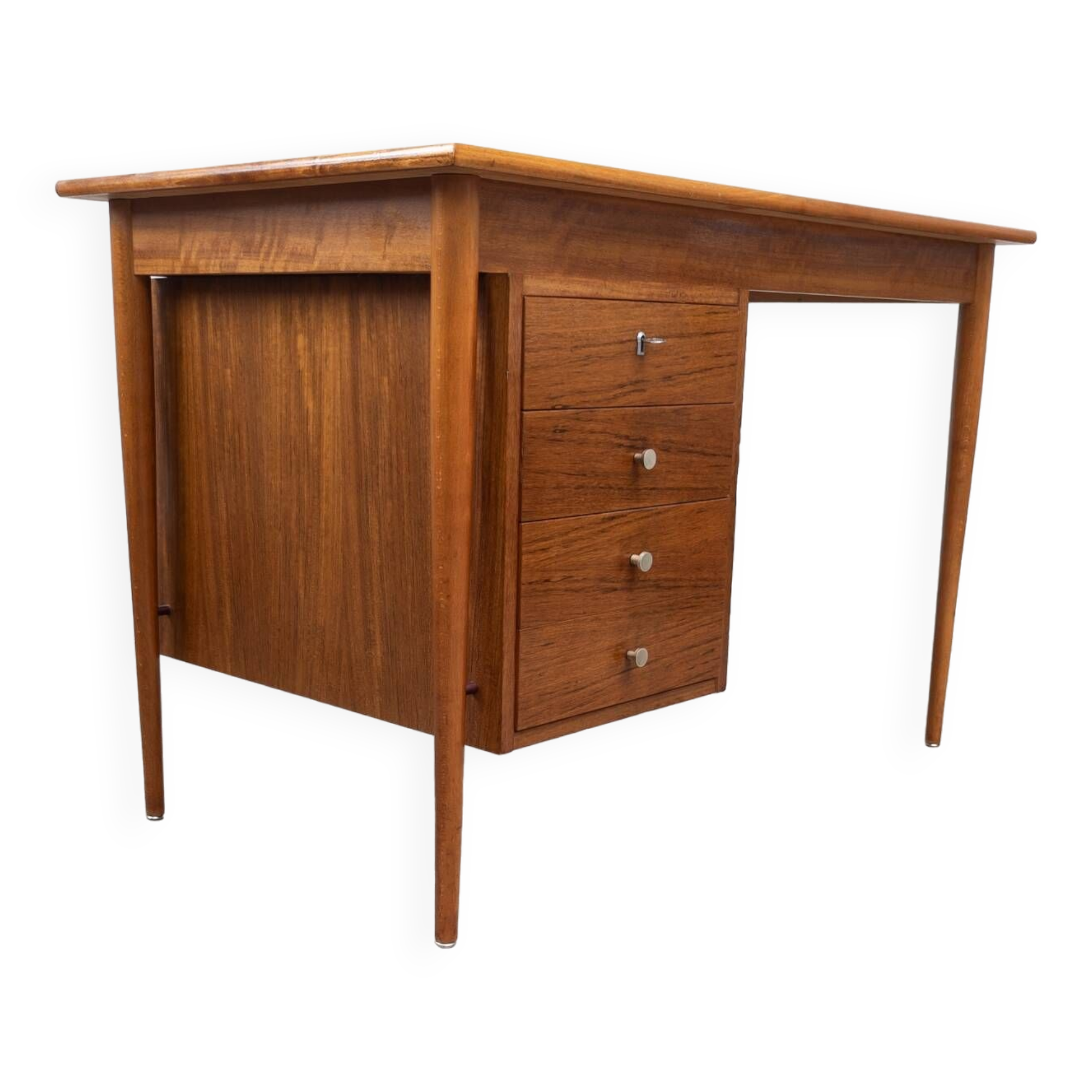 Mid Century desk by Karel Vyčítal for Dřevotvar Jablonné, 1960s