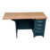 Antique desk with drawers and shelf