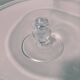 Glass footed dish