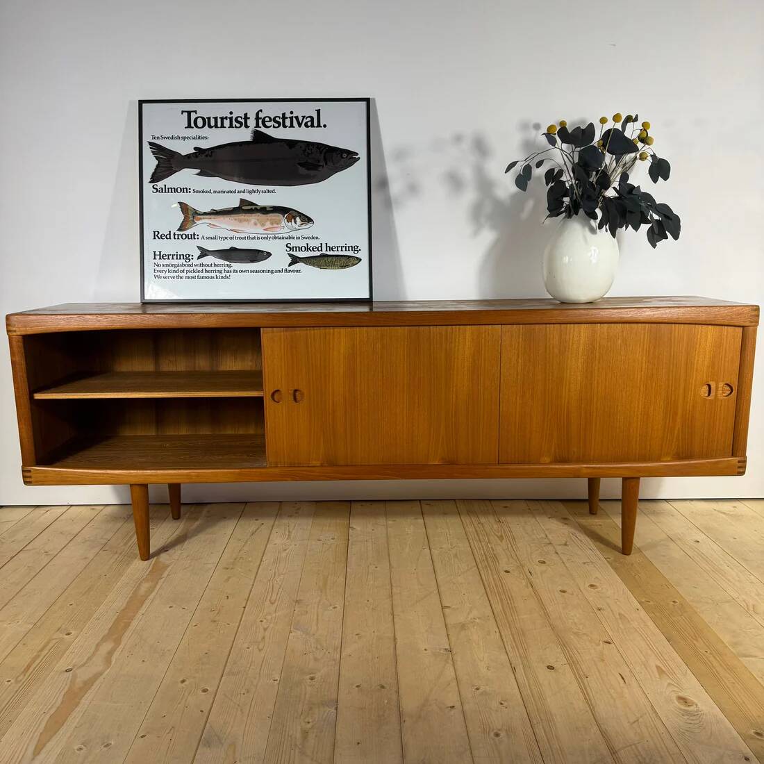 Vintage buffet by H.W. Klein for Bramin in teak – Danish design from the 1960s.