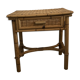 Table de nuit ou d'appoint en rotin