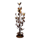Hans Kögl, golden floor lamp from the 70s