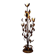 Hans Kögl, golden floor lamp from the 70s