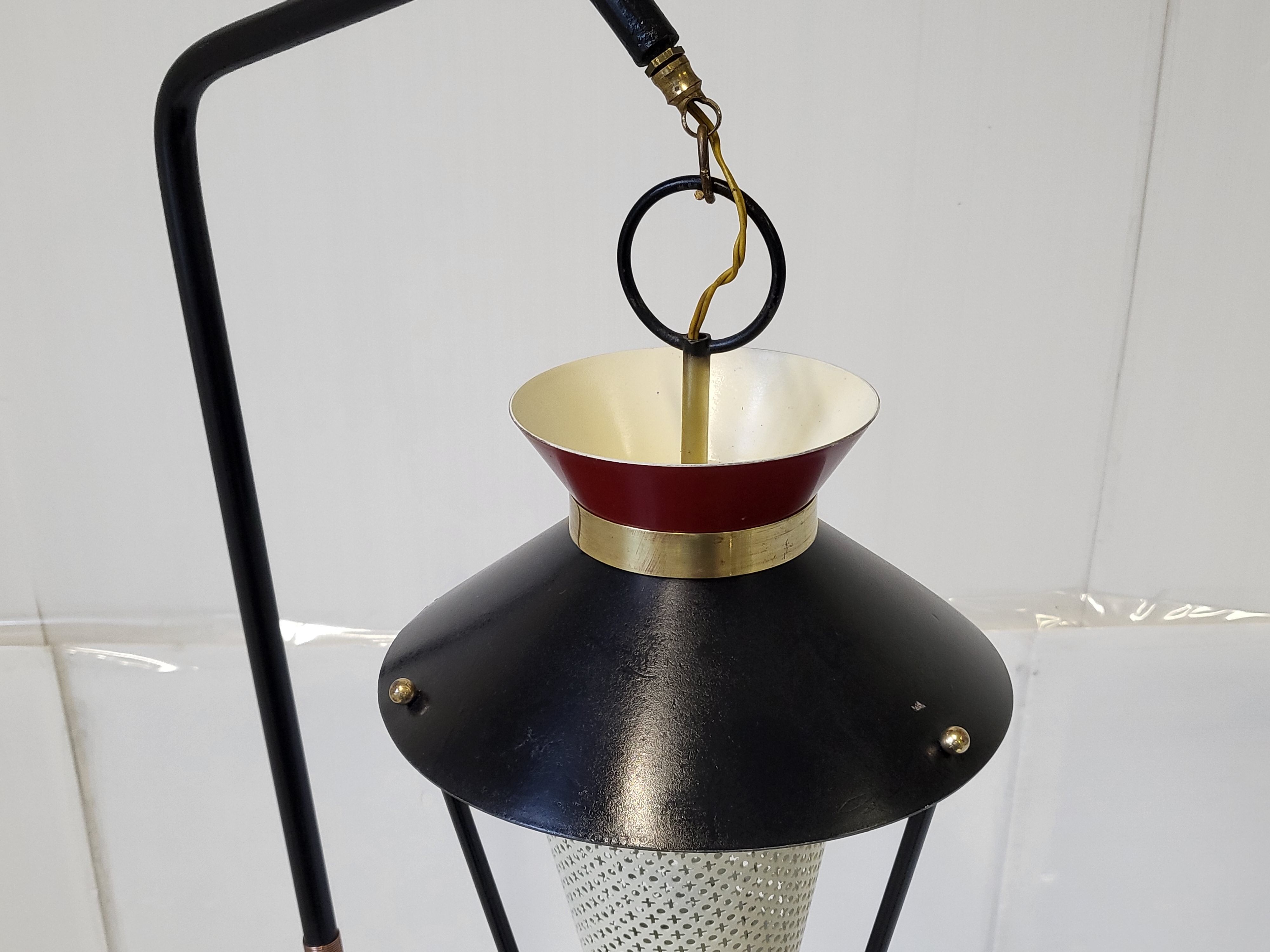 Floor lamp house Arlus vintage 1950