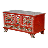 Folk art bridal chest, circa 1950