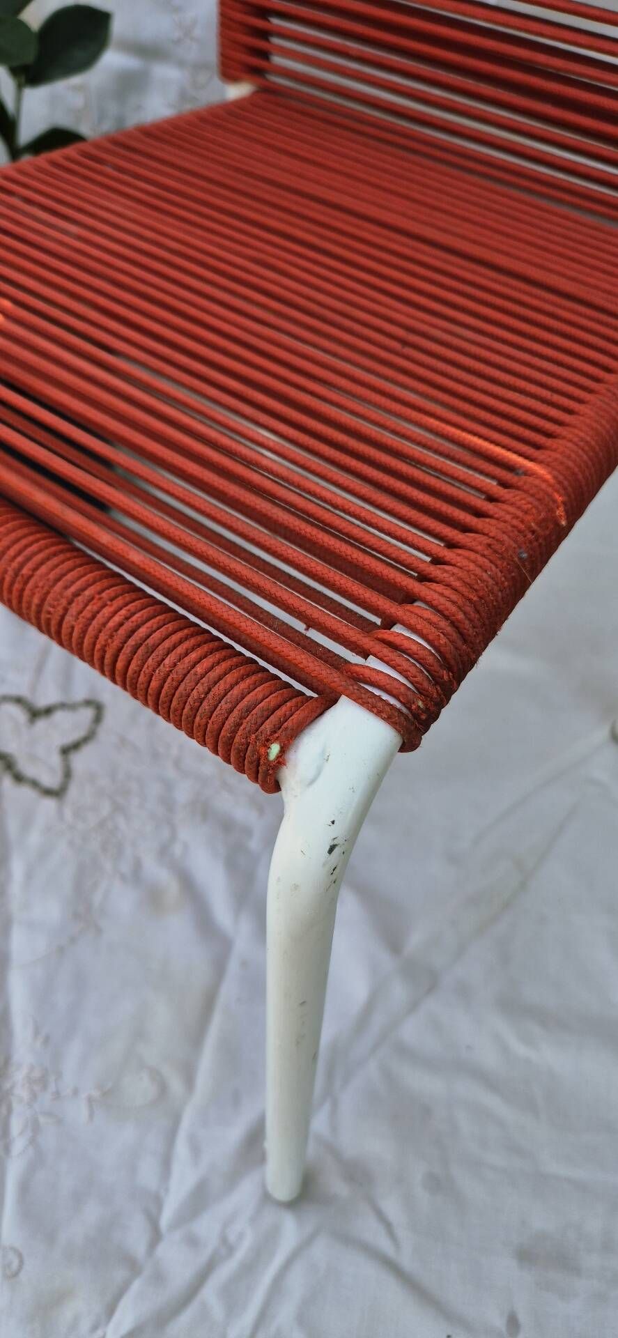 2 scoubidou children's chairs - 1950s