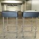 2 Richard Clack Stools - IKEA - Julius,